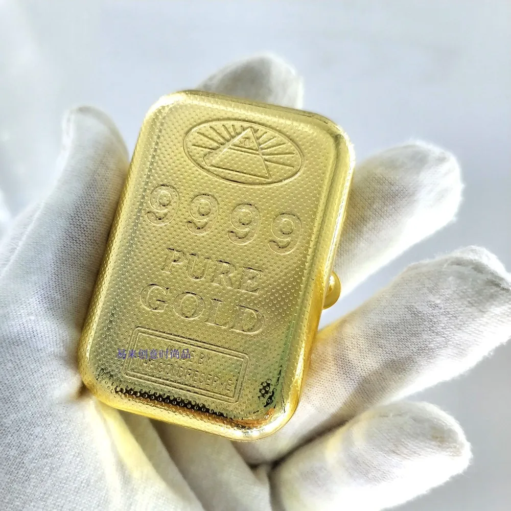 Cute Ash Tray Pocket Gold Bar Shape Portable Ashtray Outdoor Small Ashtray Pocket Ashtray Outdoor Portable Ash Tray Sexy Ashtray
