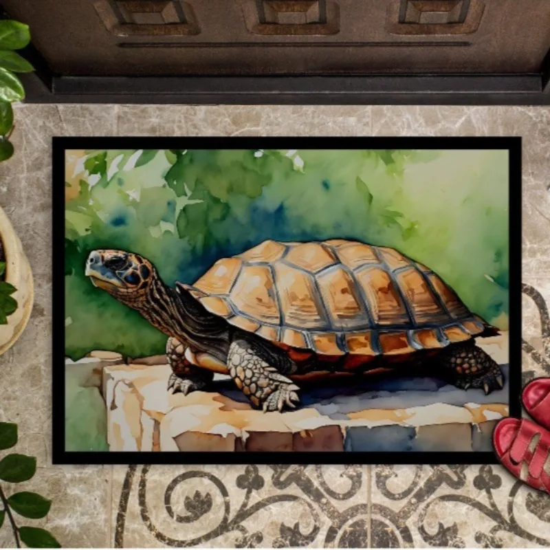 

Коврик «Очаровательные черепахи» — нескользящий коврик для прихожей 24H×36W для использования в помещении и на открытом воздухе