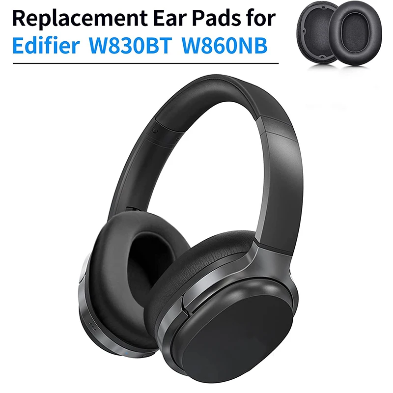 Амбушюры для Edifier W830BT, сменные амбушюры из пеноматериала, идеально подходят для высококачественных наушников W860NB, аксессуары для наушников