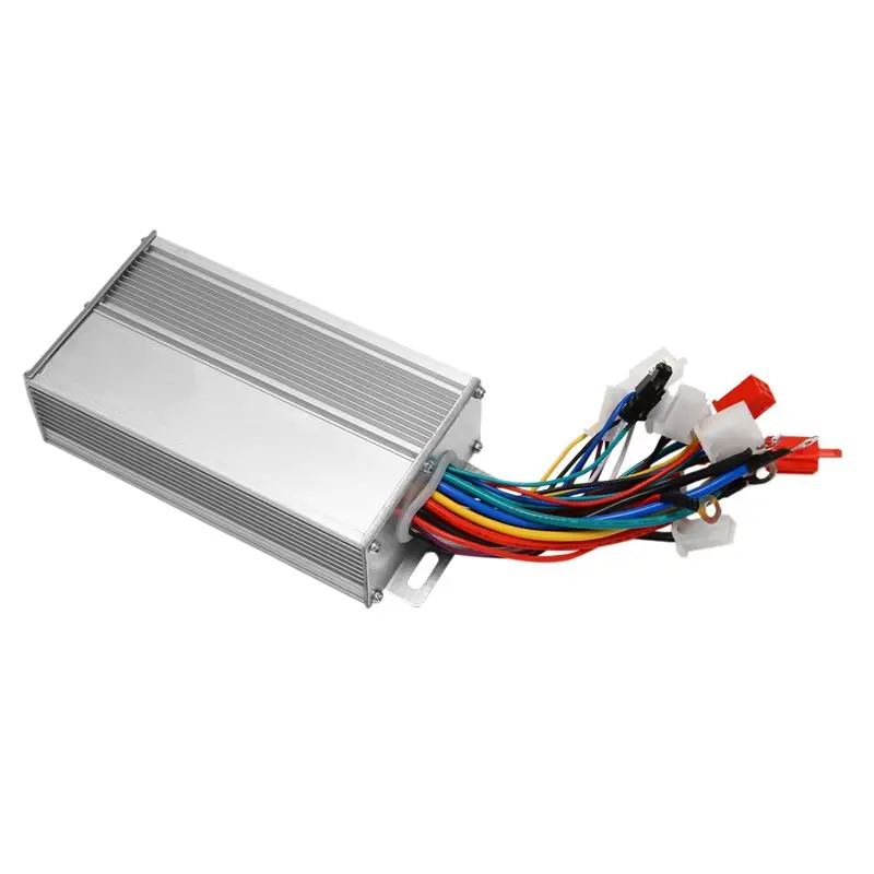 HGHO 5X 48V 500W Brushless Controller, Aluminium Alloy E-Bike Brushless Motor Controller For Electric Bicycle Scooter