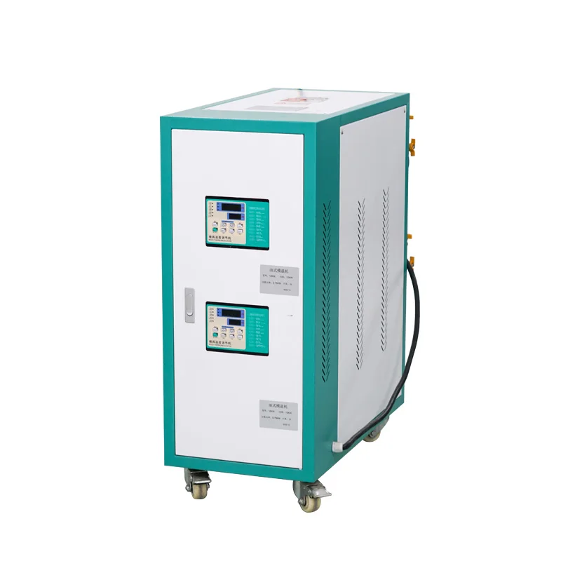 

6Kw/9Kw/12Kw automatic Mold Heater Temperature Controller Smart Water Type Double Temperature Machine Direct cooling