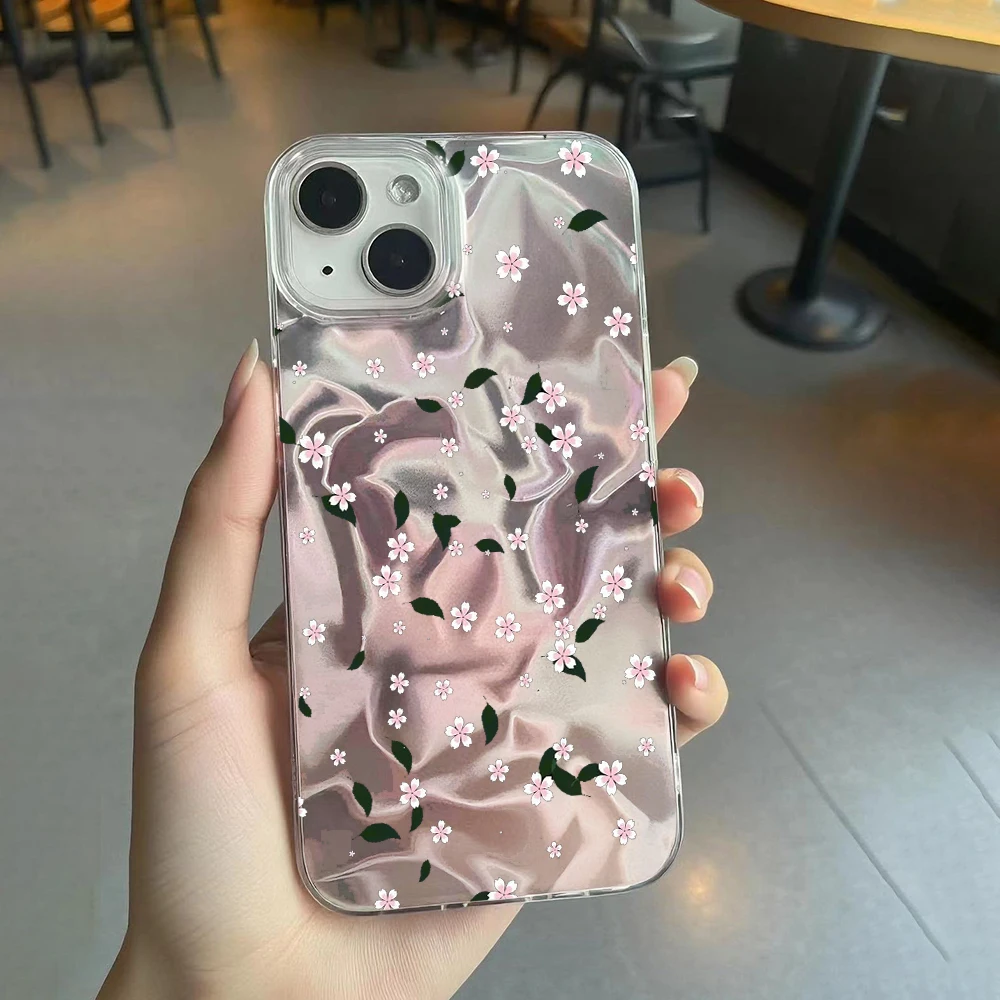 Funda de oso de flores para Motorola Moto EDGE 60 50 Pro 60S 60 50 Fusion G86 G56 G54 G84 G75 G60 G35 50 Ultra G34 E15 G15 cubierta de cadena