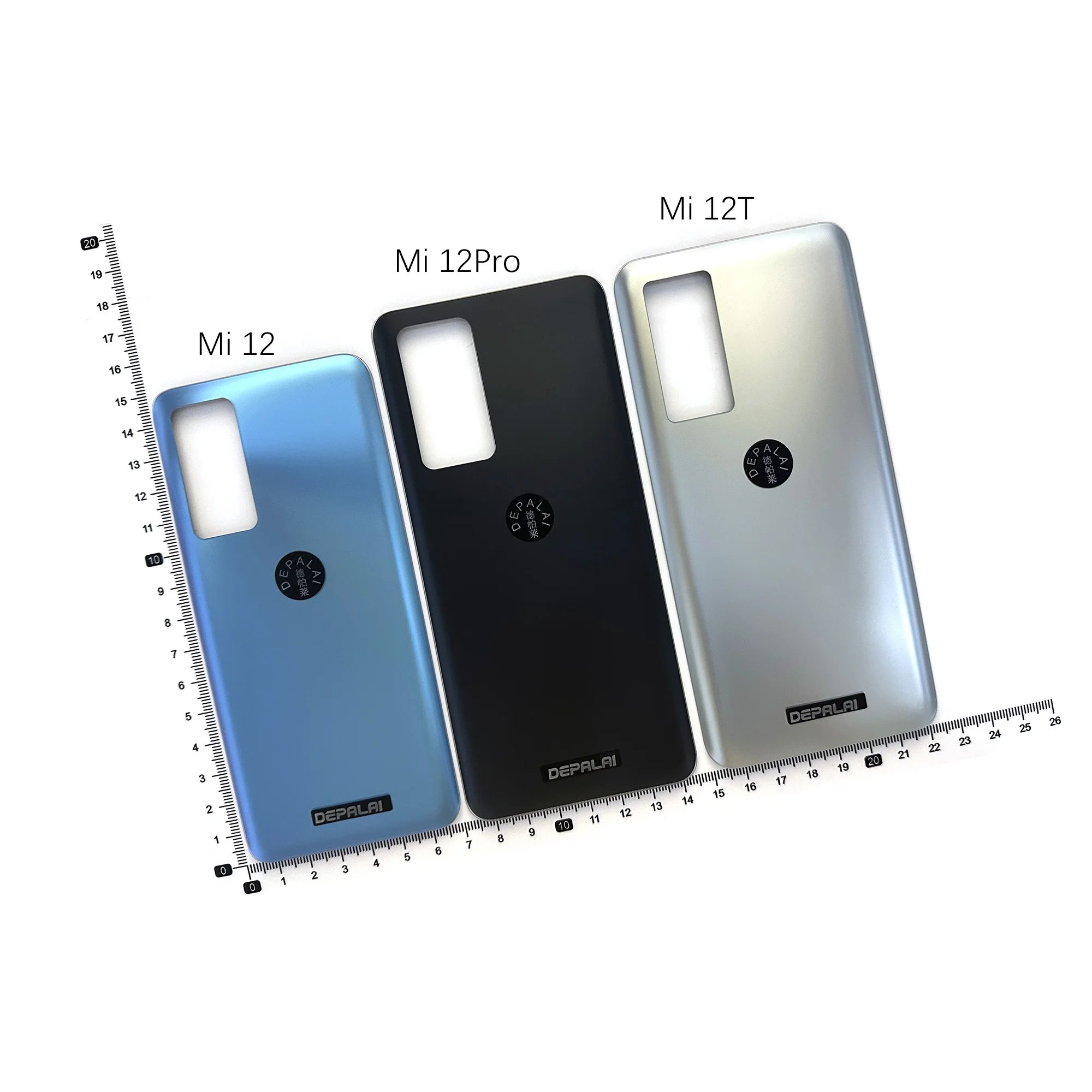 DEPALAI Housing Case For Xiaomi Mi 12 12Pro 12T Battery Back Housing Cover Rear Door Glass Panel