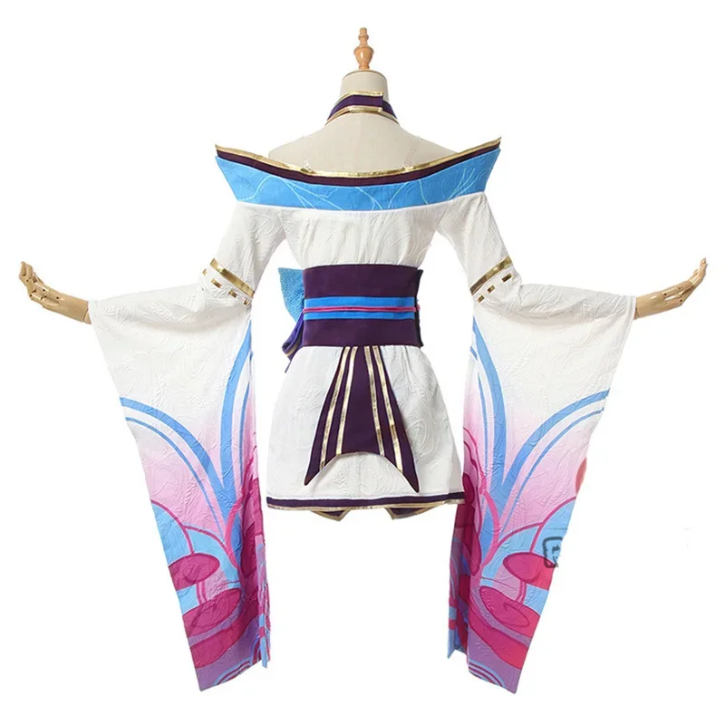 Kostium Cosplay Ahri Spirit Blossom League Of Legends Strój Cosplay Sukienka na Halloween Party Mundurek dla W