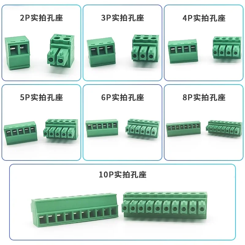 15EDG 3.81MM 3.5MM KF2EDG PCB Screw Terminal Block Connector PLUG PIN HEADER SOCKET 2/3/4/5/6/7/8/9/10/11/12/13/14/15/16P/18p