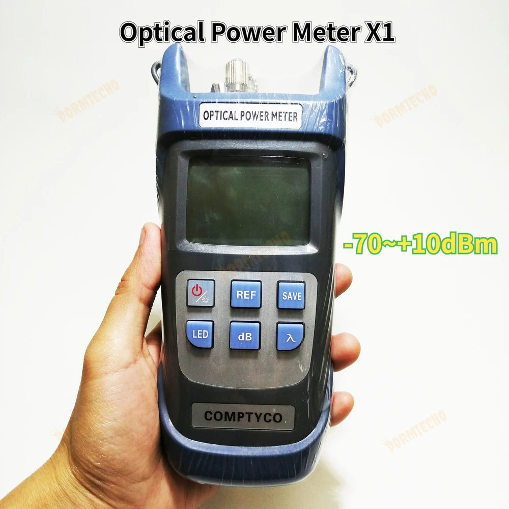 Hot Sale Fiber Optic Toolkit with -70~+10dBm Optical Power Meter + FC-6S Fiber Cleaver + 10mw Visual Fault Locator Free Shipping