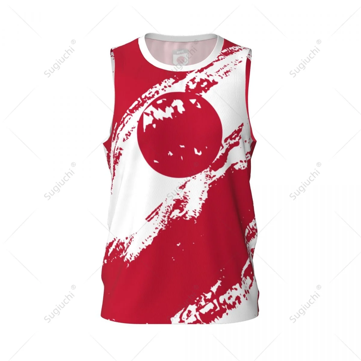 Men Basketball Sports Japan Flag Running Fitness Multifunction Jersey Sleeveless shirt Custom Name Nunber Exclusive