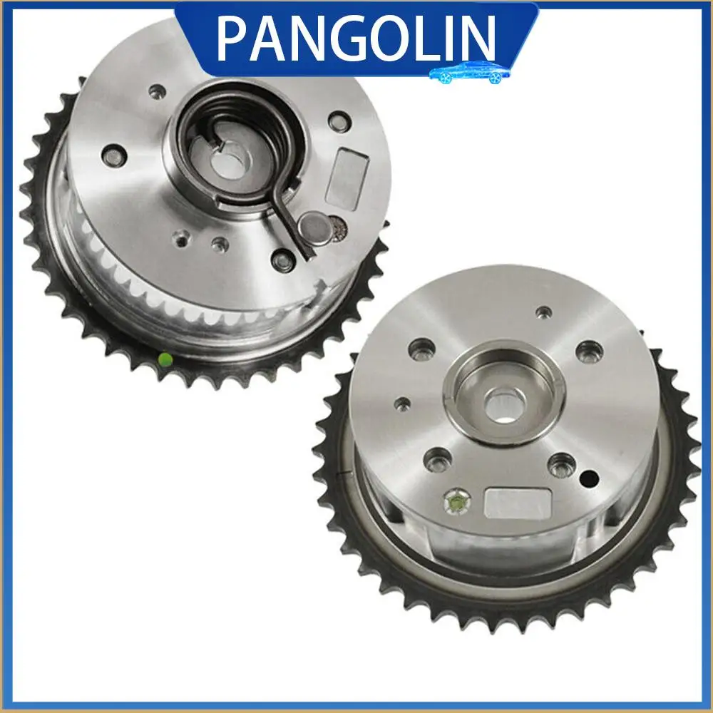 

PANGOLIN Pair Of Camshaft VVT Gears For HYUNDAI KIA Sportage Tucson Optima Santa Fe With Part Numbers 243502G750 And 243702G750