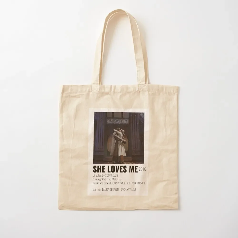 

She Loves Me Musical Poster Tote Bag Cloth bag custom bags cloth bags Handbags