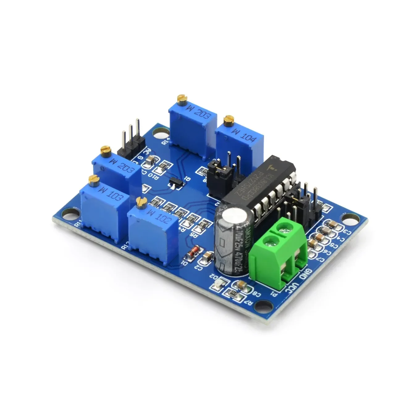 ICL8038 Signal Generator Medium/Low Signal Frequency 10Hz-450KHz Triangular/Rectangular/Sine Wave Generator Module 12V to 15V