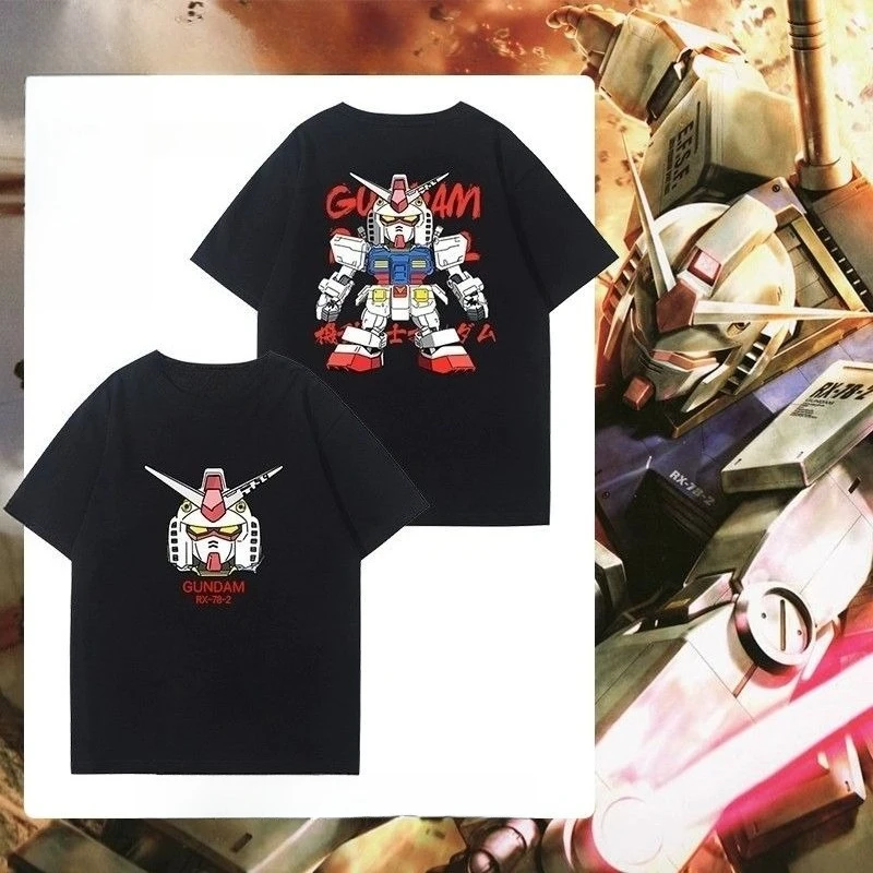 تيشيرتات Hello Kitty اللطيفة المصنوعة من القطن الخالص بأكمام قصيرة للرجال والنساء والكبار والأطفال والطلاب عصرية وقابلة للغسل في الغسالة