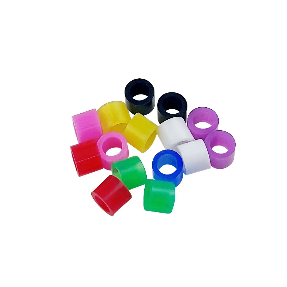 160Pcs/box Dental Code Rings Fit All Hand Instrument Marker Distinction Circle Silicone Color Recognition Circle Colorful Ring