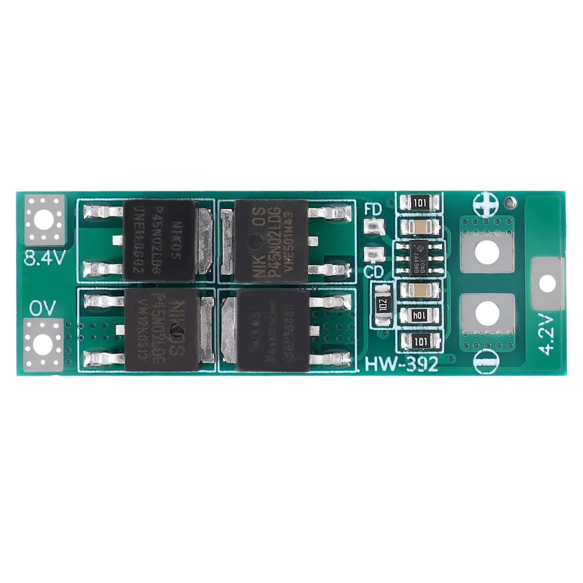 2S 20A 7.4V 8.4V 18650 Lithium Battery Protection Board/Bms Board Standard