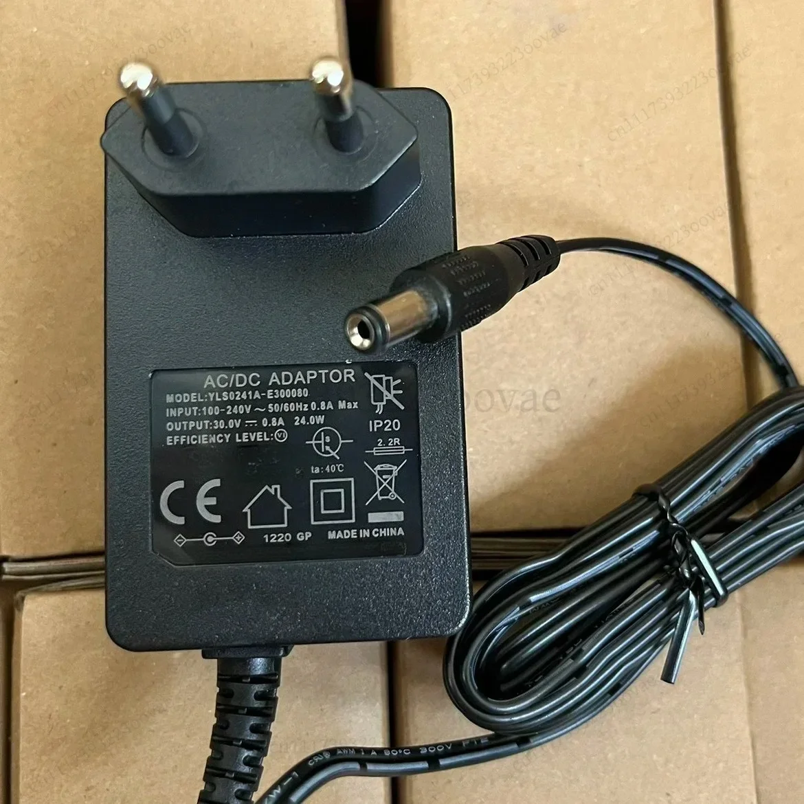 LF-Power Adapter 30V 0.8A YLS0241A-E30080 for Vacuum Cleaner Sweeper, Replacement Charger
