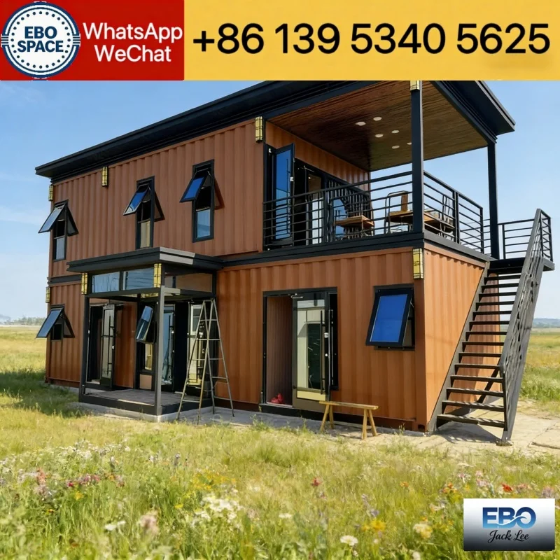 Practical Prefab Expandable Container House Easy Installation Suitable for Temporary Housing Projects