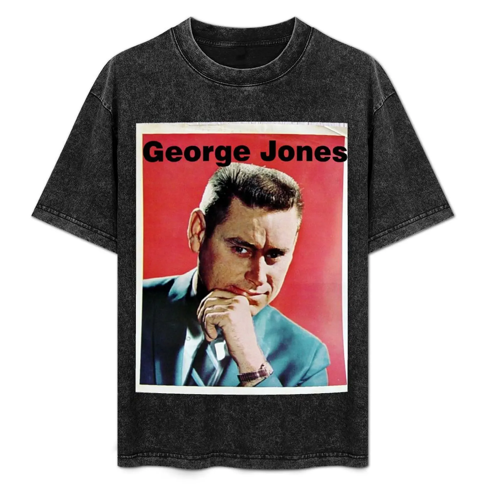 

George Jones, Honky Tonk T-Shirt man t shirts cotton t shirt for man 100 percent cotton T-Shirt