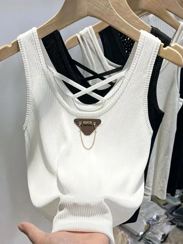 

Укороченный топ на бретельках больших размеров, женская летняя утягивающая верхняя одежда со складками, красивый жилет Ba, Pure Desire, пикантная внутренняя одежда для девочек