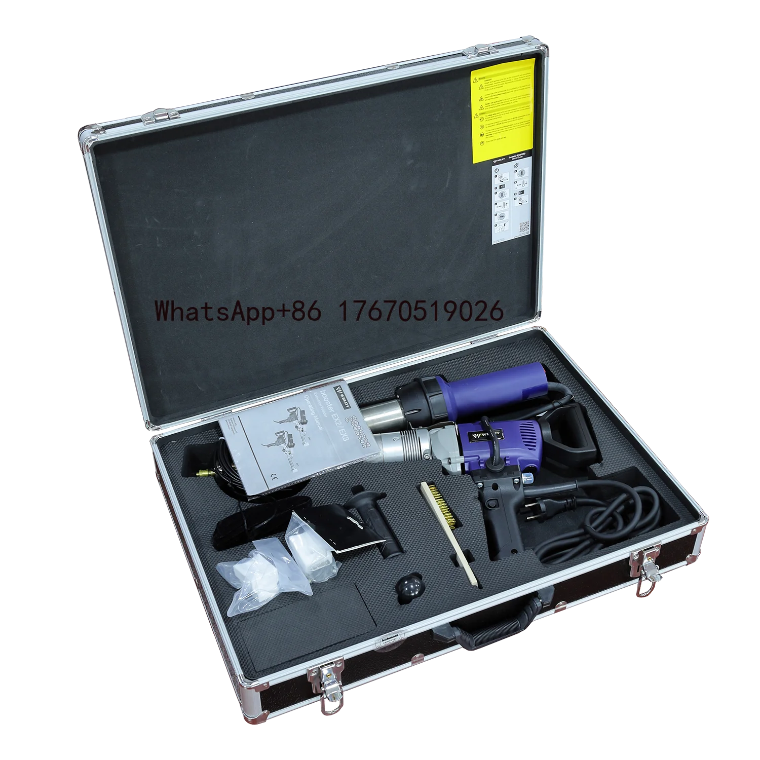 2026-Weldy EX3 HDPE Membrane Welder Hand Extruder for Landfill Projects