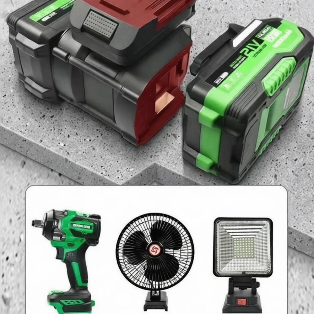 Lithium Battery Parallel Connector For Dayi Makita Power Tool Adapter Double Power Output Extended Worklife Accessory