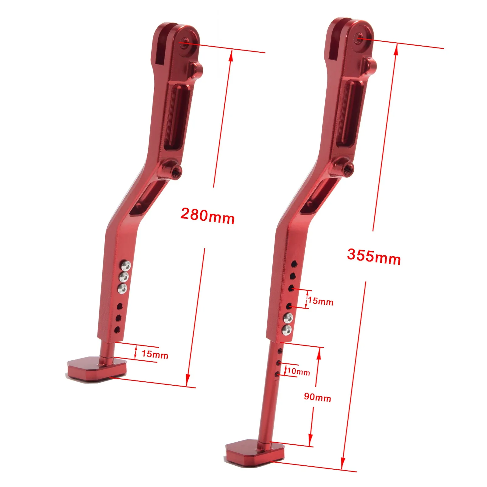 Surron Light Bee X/S Modified Lightweight Off-road motorcycle kickstand side bracket assembly combination kickstand