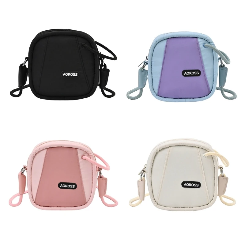 

Functional Nylon Travel Satchel Shoulder Bag Phone for Convenience