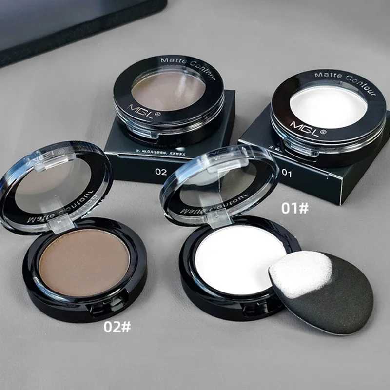 Paleta de sombras foscas, preto e branco, contorno de olhos natural, maquiagem duradoura, brilho, sombra de olhos, paleta de iluminador