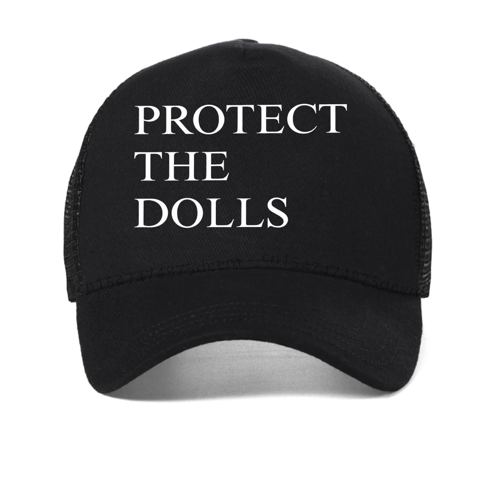 حماية الدمى قبعة بيسبول الرجال النساء طباعة فخر حقوق الإنسان قبعات عادية في الهواء الطلق عادية شبكة قبعة سائق الشاحنة قبعات Snapback باردة