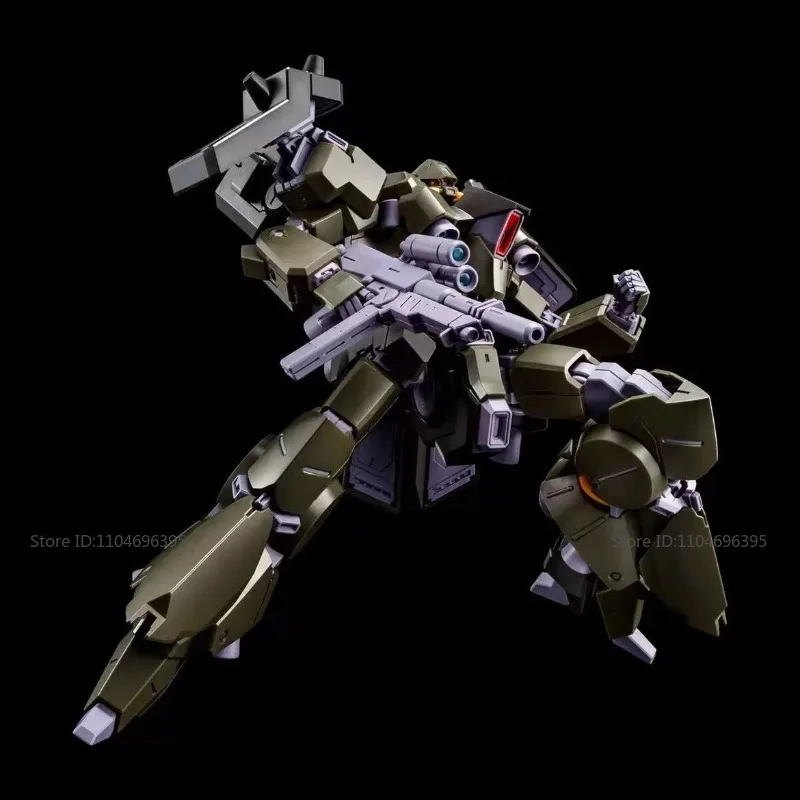 ชุดโมเดลของแท้จาก Bandai AMX-014R Reben-Wolf A.O.Z รุ่น RE-BOOT โมเดลฟิกเกอร์อนิเมะแบบประกอบเอง ของเล่นสะสมสำหรับเด็กผู้ชาย