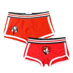 King and Queen Cards Matching Underwear for Couples Girls Cotton Boyshorts Men Boxer Shorts Homme Lingerie Women's Panties