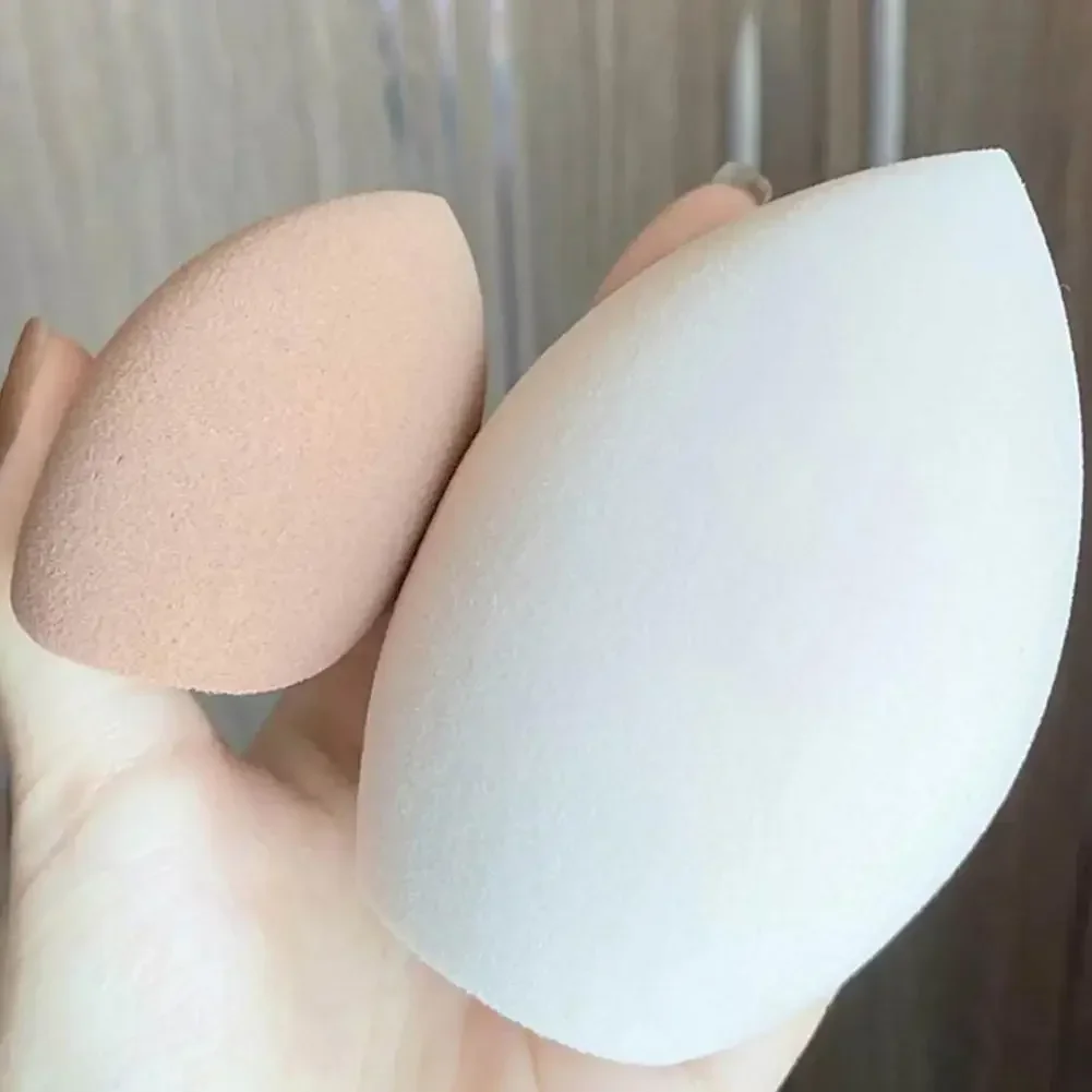 Beauty Egg Frullatore per trucco Soffio cosmetico Strumenti per trucco Gigante oversize Tre tagli Fondotinta per trucco Frullatore Spugna Strumenti di bellezza