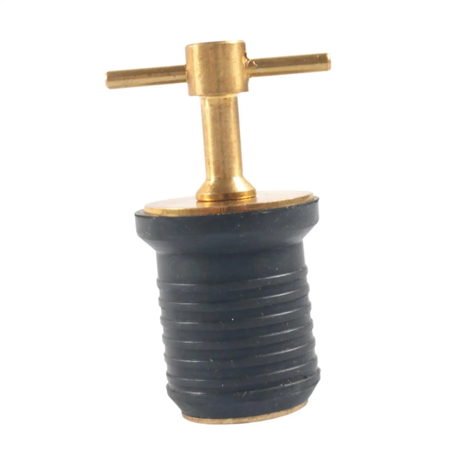 Bouchon de vidange en caoutchouc et laiton, pièce de rechange pour Yacht marin