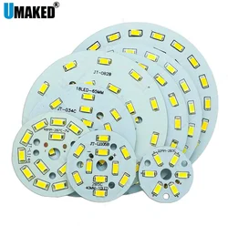 10PCS 3W5W7W9W12W15W18W24W SMD5730 LED bulb lamp source, PCB aluminum plate board,diy downlight, Ceiling round light