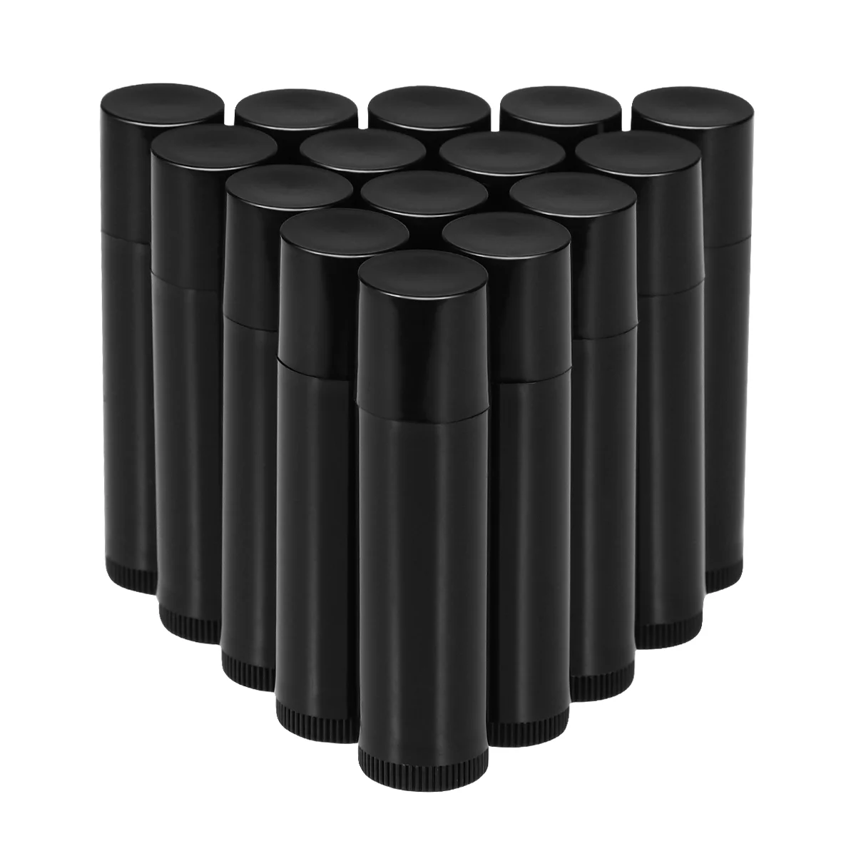 

Frcolor 25pcs 5g Empty Plastic Tubes Containers Lip Gloss Storage Container (Black) Lip Blam Tubes