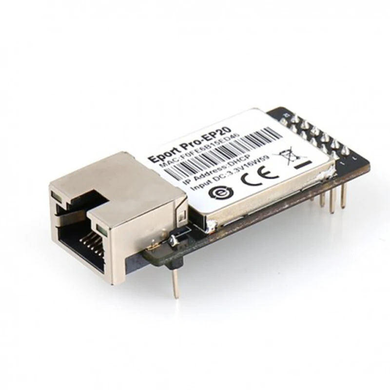 Imagem -02 - Eport-servidor de Rede Ethernet Módulo Ethernet Porta Serial Ttl Porta Serial para Ethernet Dhcp 3.3v tp ip