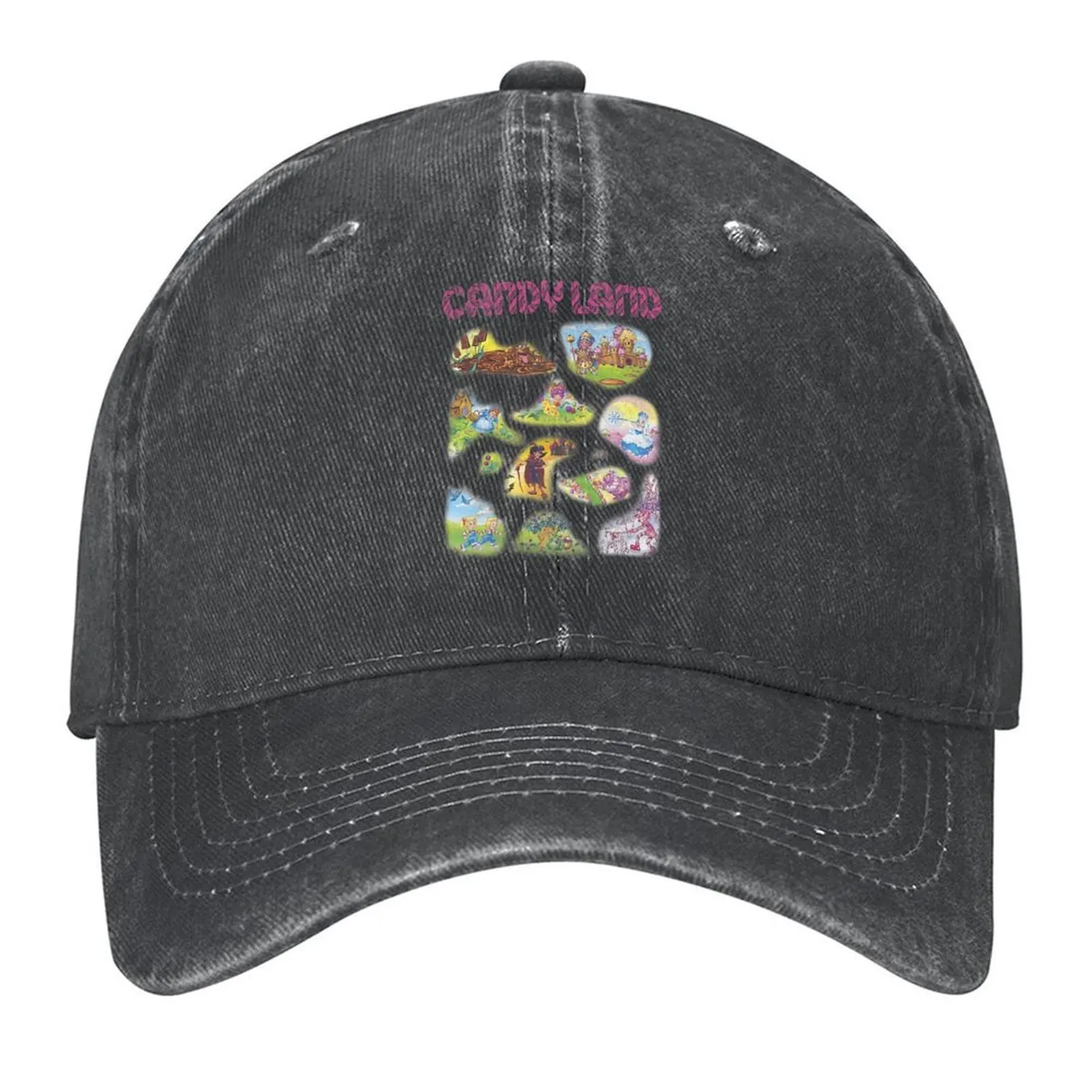 

Candy Land Locations Baseball Cap designer cap dad hat Trucker Cap men's big size hat For Men Women's