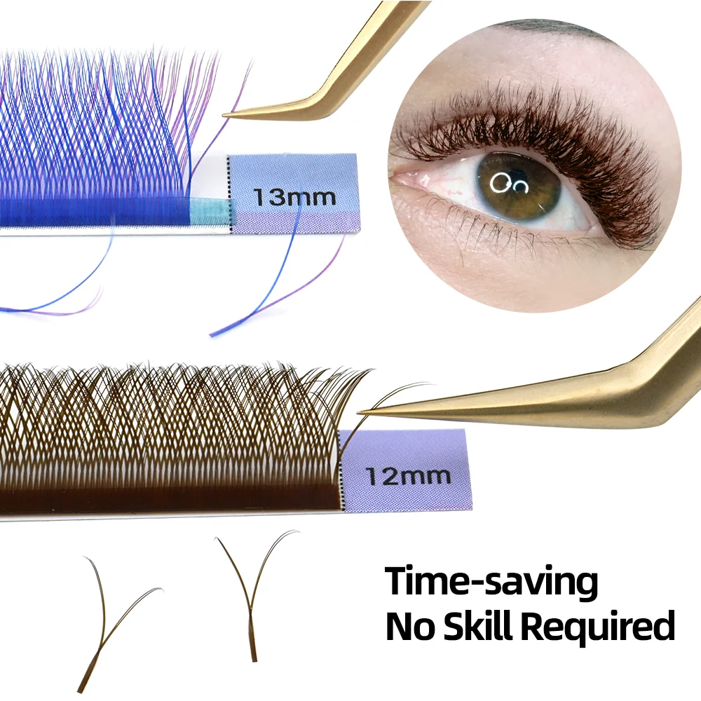 NAGARAKU YY Shape Hand Woven Premium  Eyelashes Extension