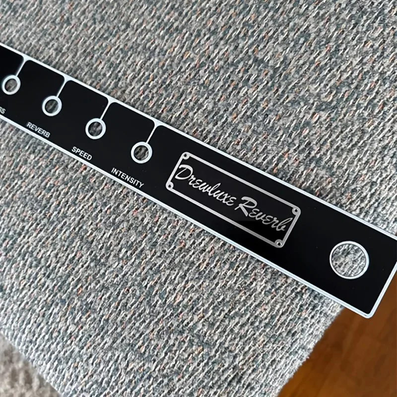[Custom] Personalized Decorative Plaques | Smooth-Surface Laser-Engraved Speaker Nameplates | Guitar Headstock Nameplates