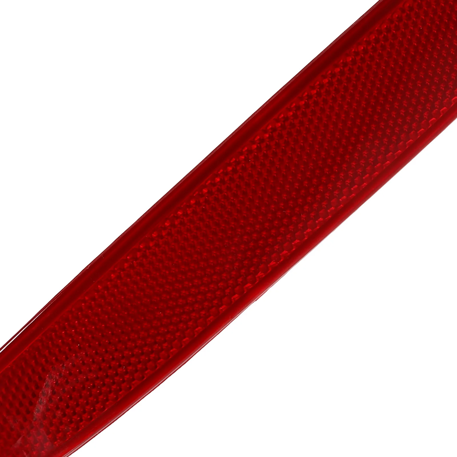 

Rear Bumper Reflector Car Left and Right Covers Reflective Sheet Extension Reflectors PC
