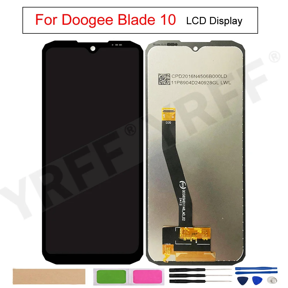 For Doogee Blade 10 LCD Display,Phone LCD Touch Screen Digitizer Assembly Replacement Part