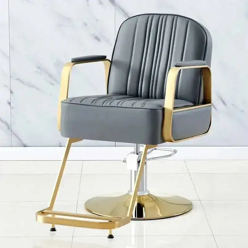 

Chairs Luxury Barber Vanity Comfortable Stylist Beauty Manicure Barber Chairs Professional Silla De Barbero Salon Equipment