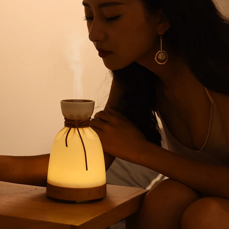 Electric Incense Burner Humidifier Aroma Diffuser Scented Portable Smell Incense Holder Lamp Incenso Home Decoration Accessories