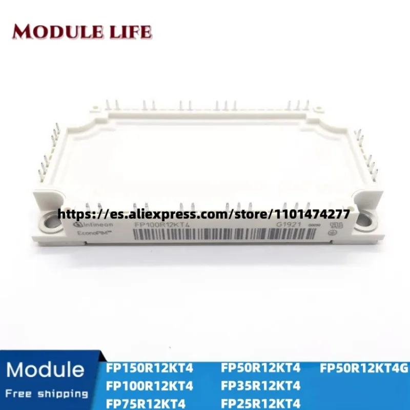 

FP100R12KT4 FP150R12KT4 FP75R12KT4 FP50R12KT4G FP50R12KT4 FP35R12KT4 FP25R12KT4 Brand new original IGBT module