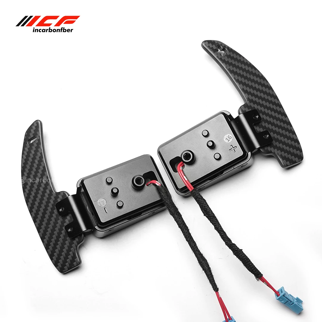 ICF Carbon Fiber Steering Wheel Magnetic Shift Paddle For AUDI F20 F21 F52 F40 F22 F23 F45 F46 F22 F23 F45 Magnetic Attractio