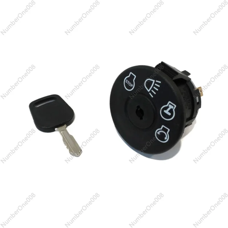 

1 PC Ignition Switch Ignition Key Switch ABS With Key 532163968 532175566 For John Deere L120 L130 G110 Ly18 Lawn Mower Tractor