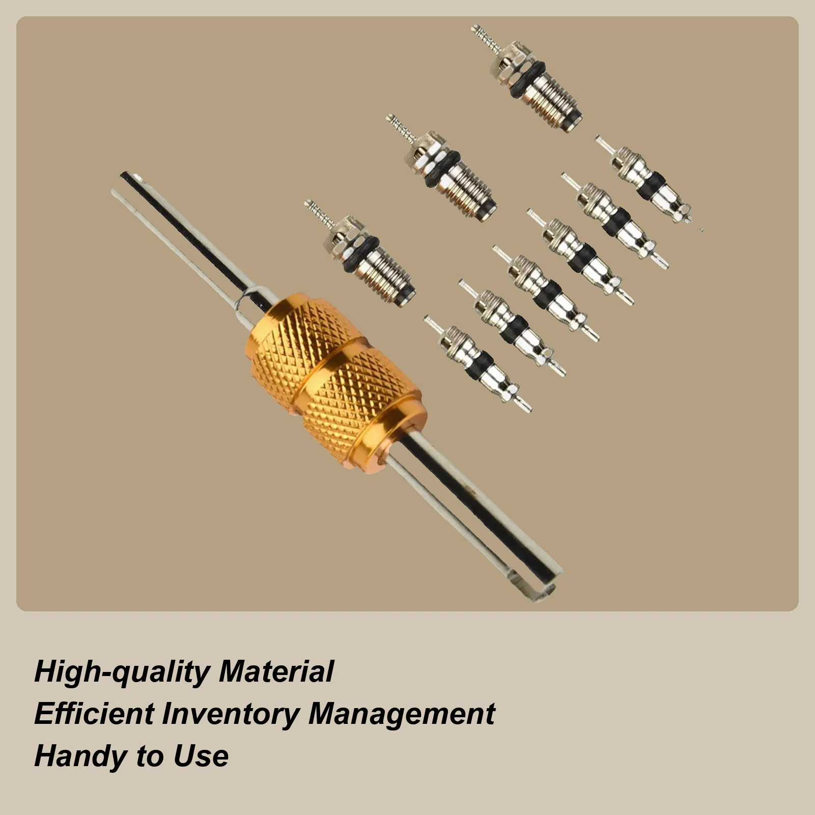 

Комплект сердечников клапана переменного тока, инструменты для ремонта автомобильного кондиционера, прецизионный набор из 10 сердечников клапана переменного тока для кондиционера HVAC RV