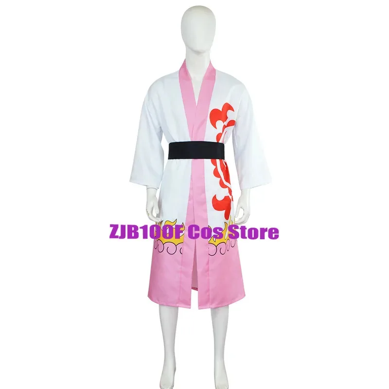 Guerrier Kozuki Cosplay Anime Wano pays Momonosuke Costume général Kimono cape uniforme Halloween tenue de fête pour hommes