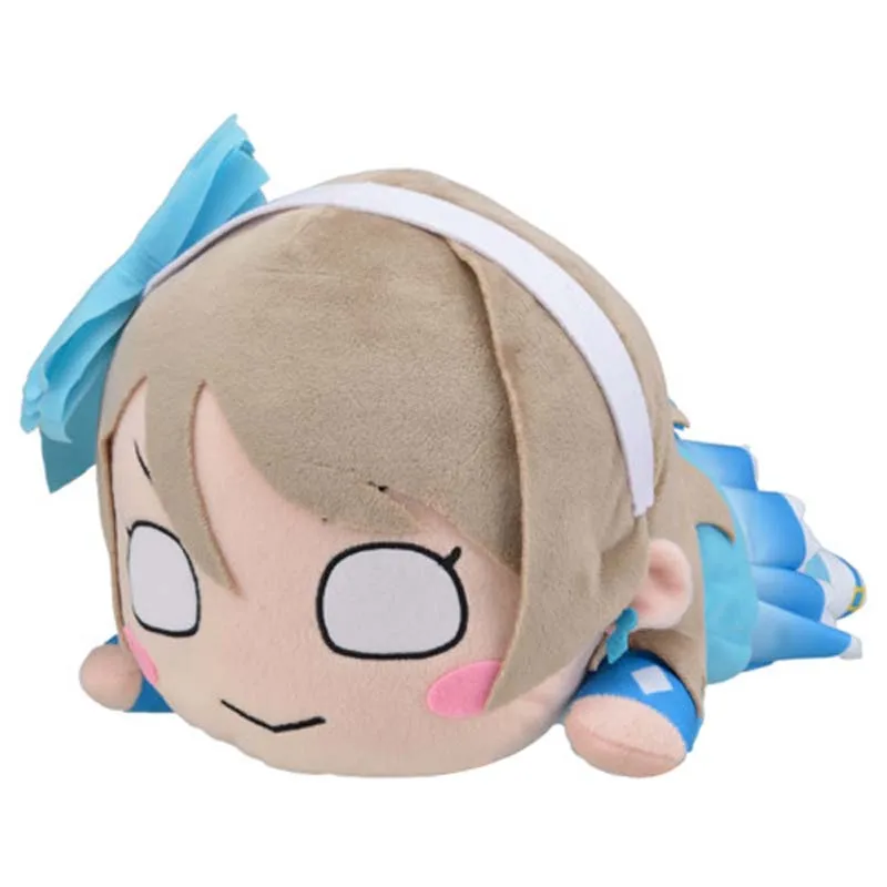 

New Cute Japan Anime Love Live Sunshine Watanabe You Lying Down Big Plush Stuffed Pillow Doll Toy Kids Gifts 40cm