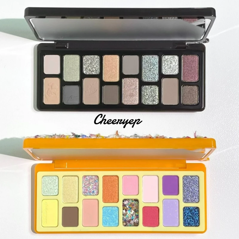 Qianyan Cheeryep 16Color Eyeshadow Palette Children's Day Limited Glitter Matte Chamelon Pearlescent Flash Dark Rock Eye Makeup