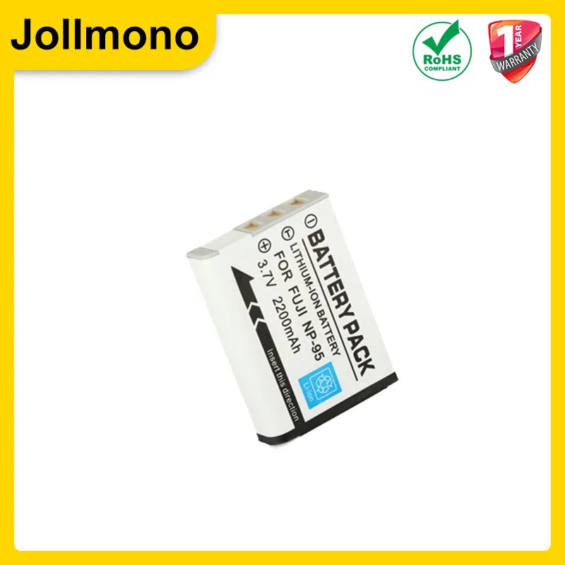 2200mAh NP-95 NP95 Battery+LCD USB Charger For FUJIFILM NP-95 F30 F31 F30fd F31fd 3D W1 X100T X100S X100 X-S1 3DW1