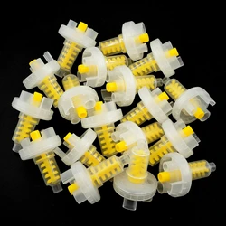 100PCS ental Dynamic Mixing Tips Impression Material for Imprinting Machine Fits Pentamix Mixing Machine Dental Materials
